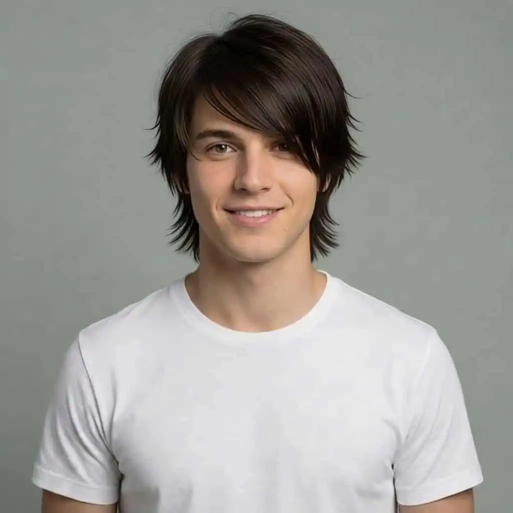 Hair style Long Layered Shag